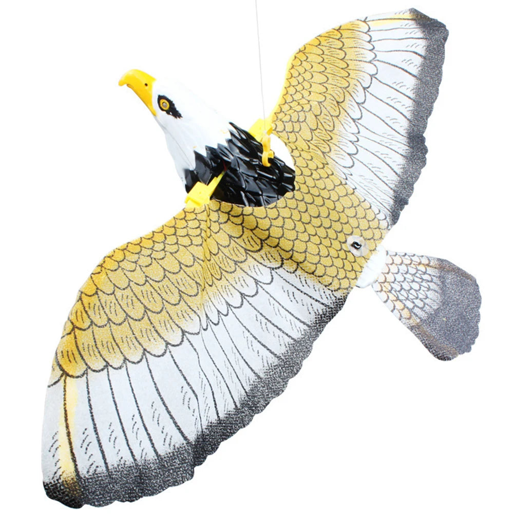 Electronic Flying Eagle Sling Hovering Bird Model with LED Sound Kids Toy Gift Electric 360 degree flying eagle