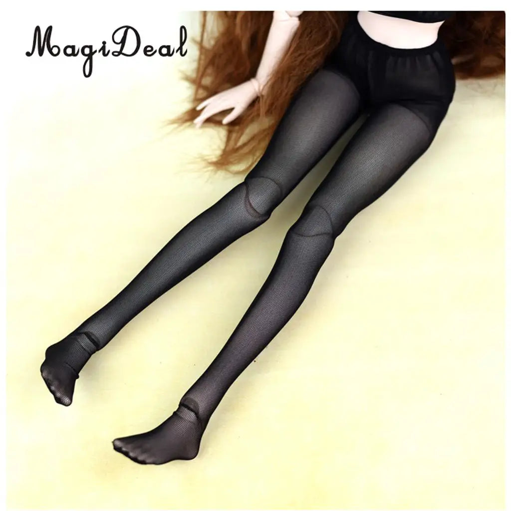 1/3 Fashion Gauzy Tights Stockings for BJD 60cm Night Lolita Doll Clothes Accessories Black
