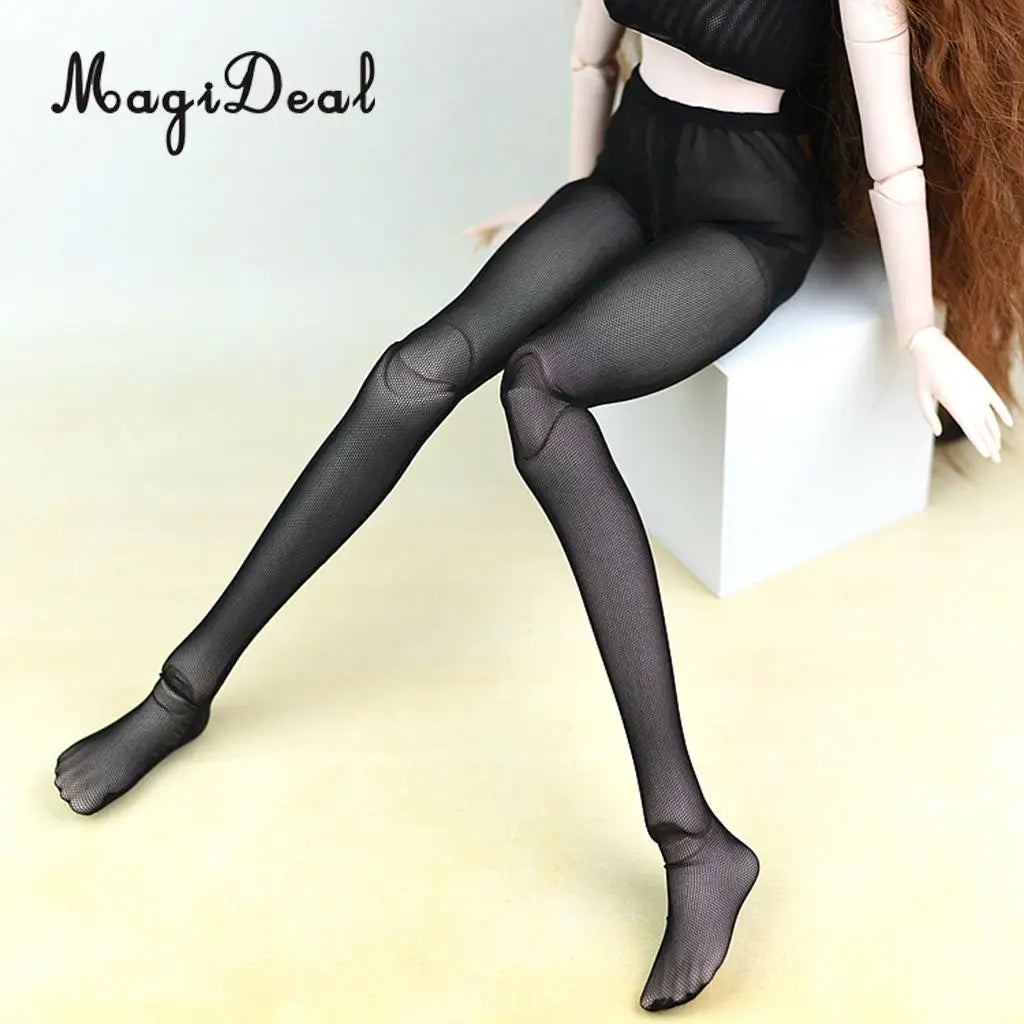 1/3 Fashion Gauzy Tights Stockings for BJD 60cm Night Lolita Doll Clothes Accessories Black