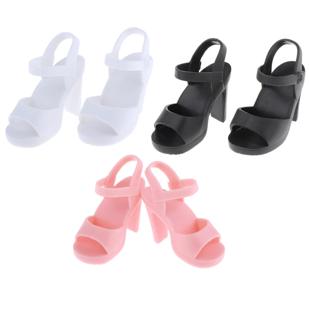1/4 BJD Doll High Heel Shoes Sandals for 45cm Girl Dolls Accessory