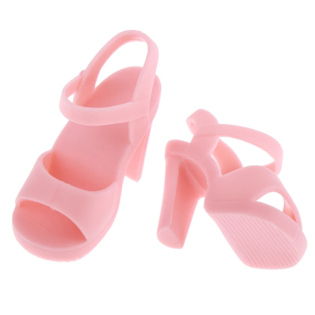 1/4 BJD Doll High Heel Shoes Sandals for 45cm Girl Dolls Accessory