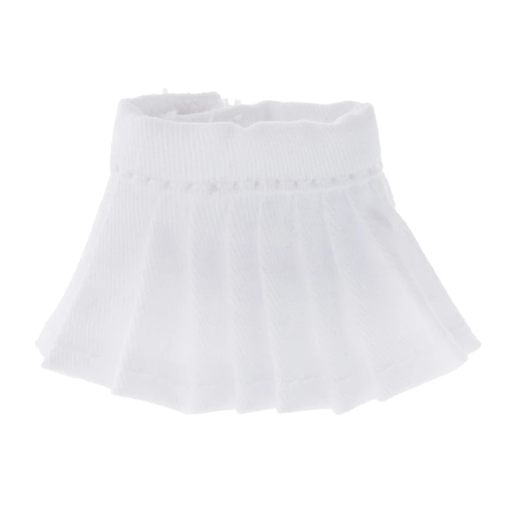 Lovely Doll Mini Pleated Skirt for OB11 1/12 BJD Dolls DIY Accessory