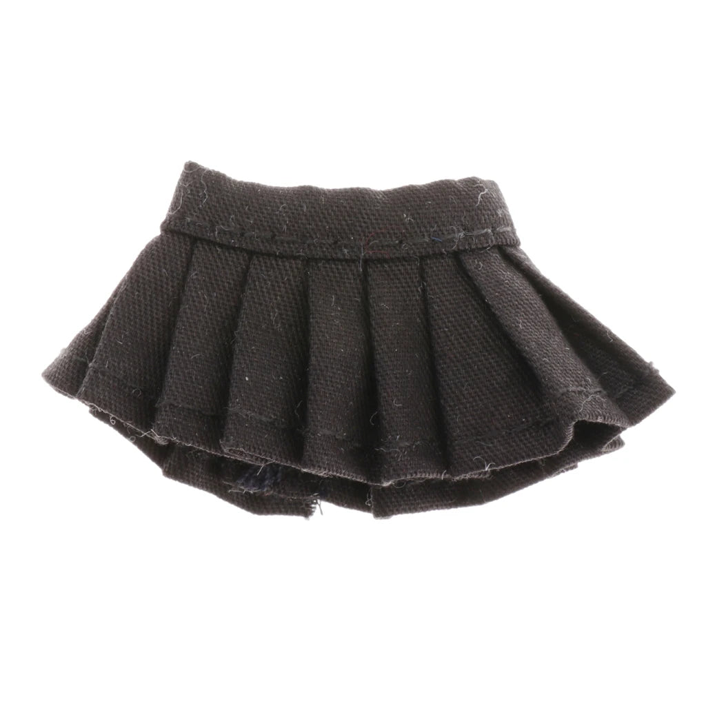 Lovely Doll Mini Pleated Skirt for OB11 1/12 BJD Dolls DIY Accessory