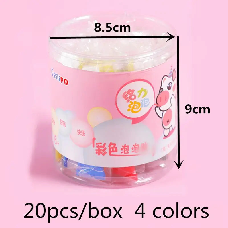 Bubble Blowing Bubble Toy Plastic Bubble Blowing Non Burst Bubble for Children Outdoor for Play 3/4/20pcs