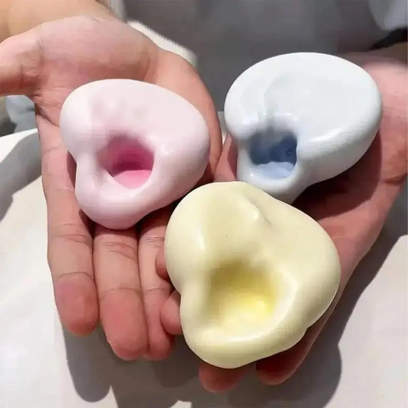 Super Soft Ice Skin Pinch Squishys Decompressiones Toy Glutinous Rice Cake Ball Maker Slow Rebound Stress Relief Toy Children's