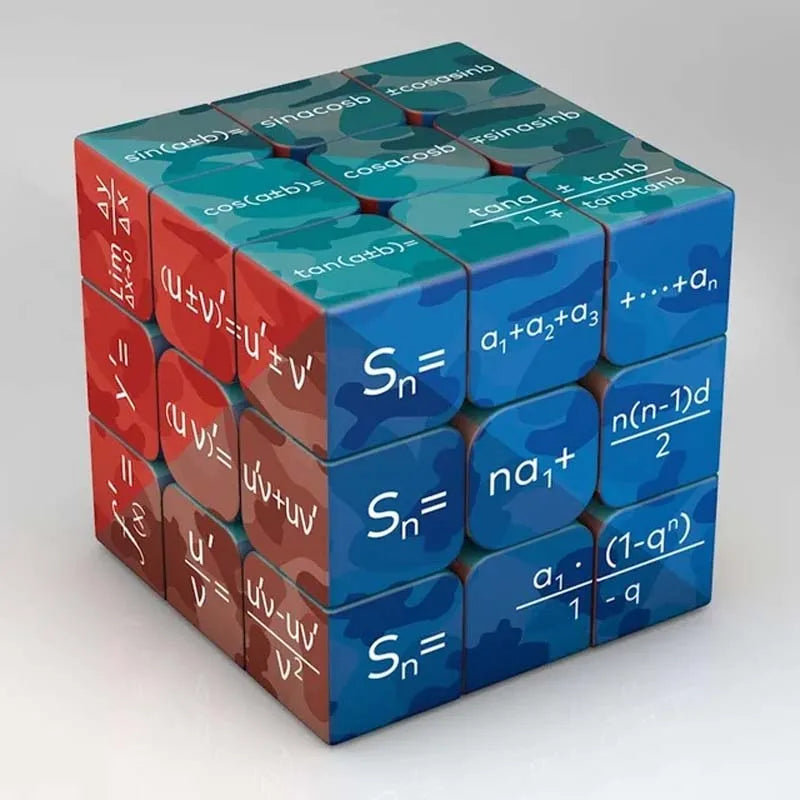 3D Magic Cubes 3x3x3 Mathematics Chemistry and Physics Puzzle Magnetic Speed Cube Professional Educational Toys