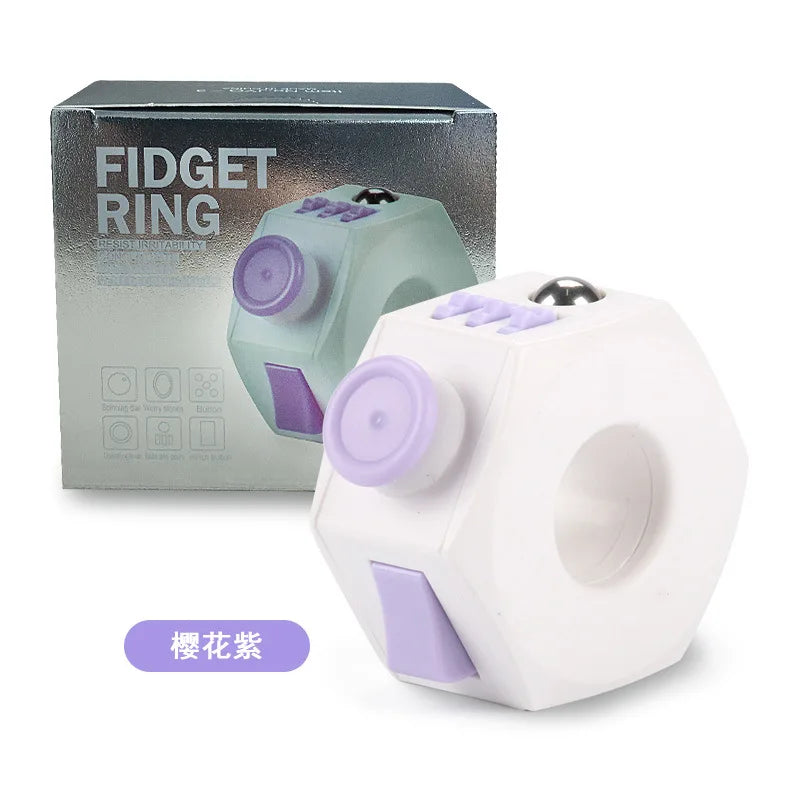 ZK20 Cube Toys Anti Stress Anxiety Stress Relief Attention Decompression Toy Press Magic Stress Relief Cube For Kids and Adults
