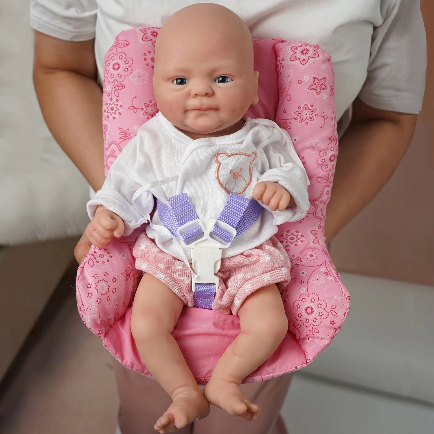 Miaio14" 36 Cm Reborn Baby Dolls Full Silicone Baby Dolls Boy Realistic Soft Silicone Newborn Baby Doll Real Full Body Silicone