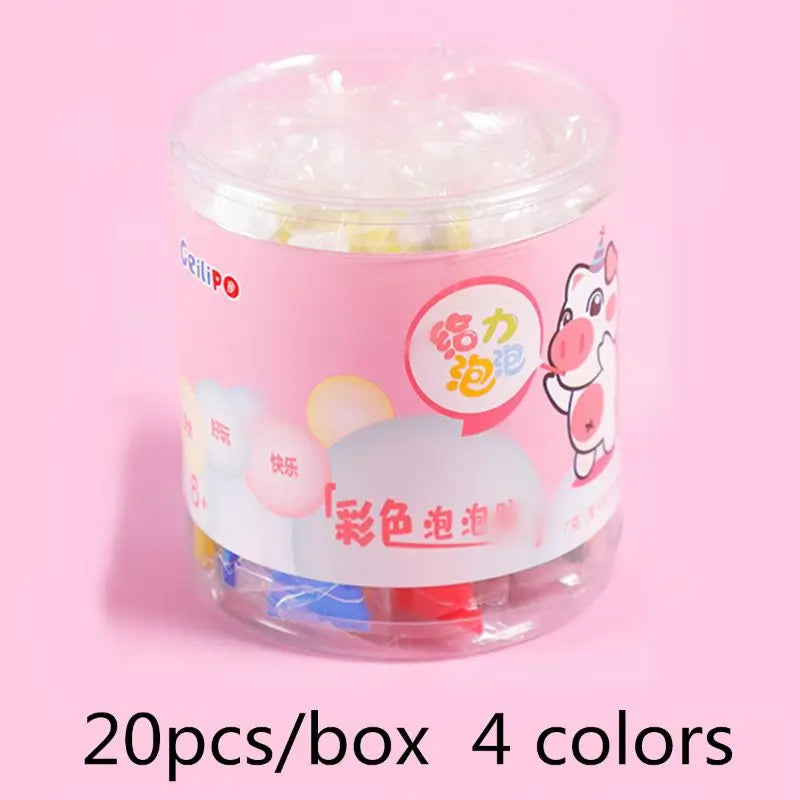 Bubble Blowing Bubble Toy Plastic Bubble Blowing Non Burst Bubble for Children Outdoor for Play 3/4/20pcs