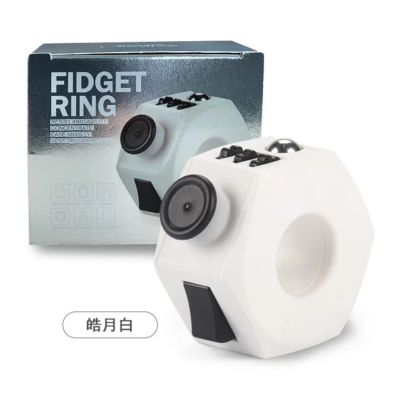 ZK20 Cube Toys Anti Stress Anxiety Stress Relief Attention Decompression Toy Press Magic Stress Relief Cube For Kids and Adults
