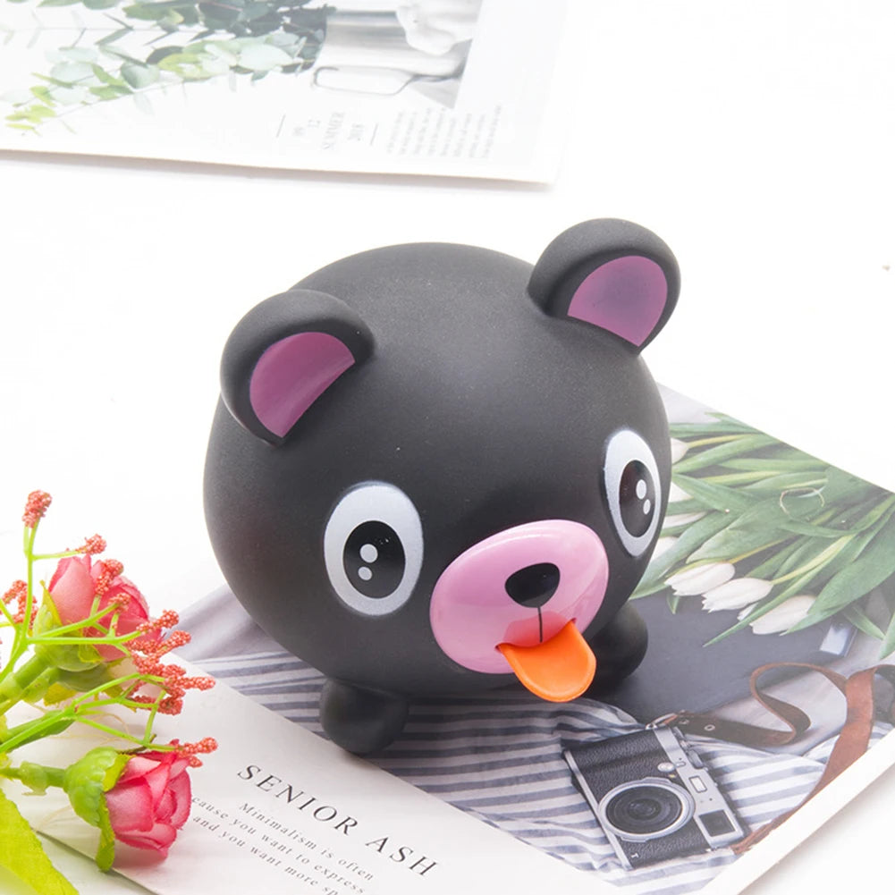 Talking Animal Baby Toys Jabber Ball Tongue Out Stress Relieve Soft Cute Tiger Pig Dog Ball Great Gifts for Kids Adult Baby Toy