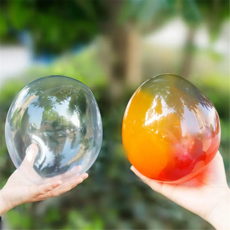 Bubble Blowing Bubble Toy Plastic Bubble Blowing Non Burst Bubble for Children Outdoor for Play 3/4/20pcs