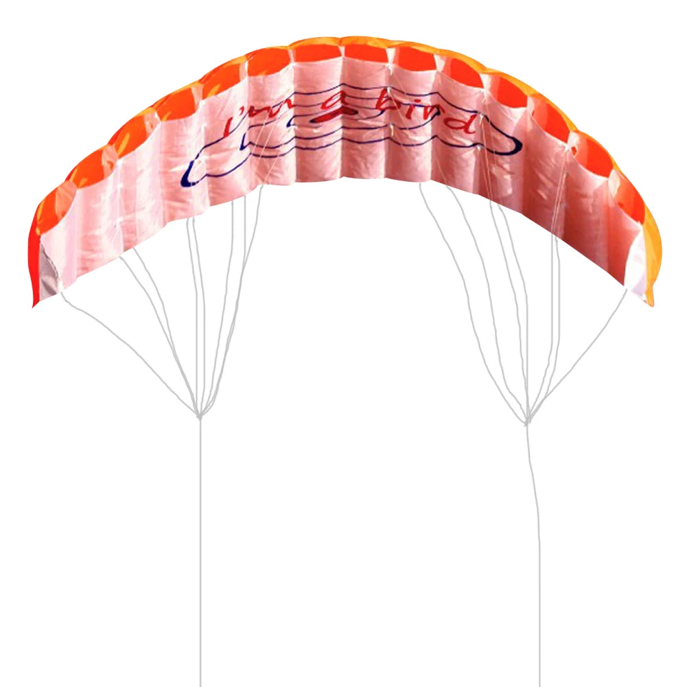 Outdoor Large Beach Kite with Control Bar Professional Kitesurf Toy Reusable Foil Sport Kite for Beach Sports Games