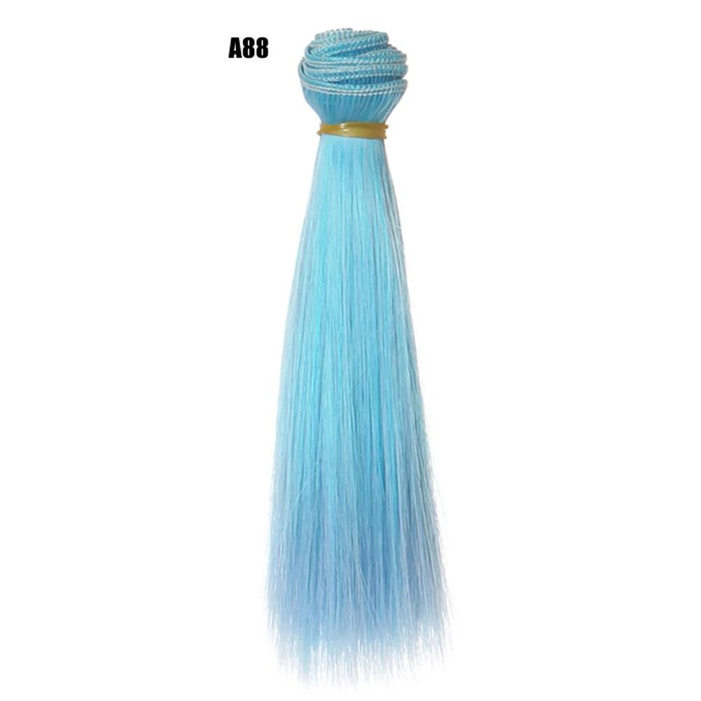 15CM Teil Doll Hair Cover, DIY Hairline For Kurhn Night Lolita Wig Synthetic Fiber Doll Wig, BJD High Temperature Silk Weft