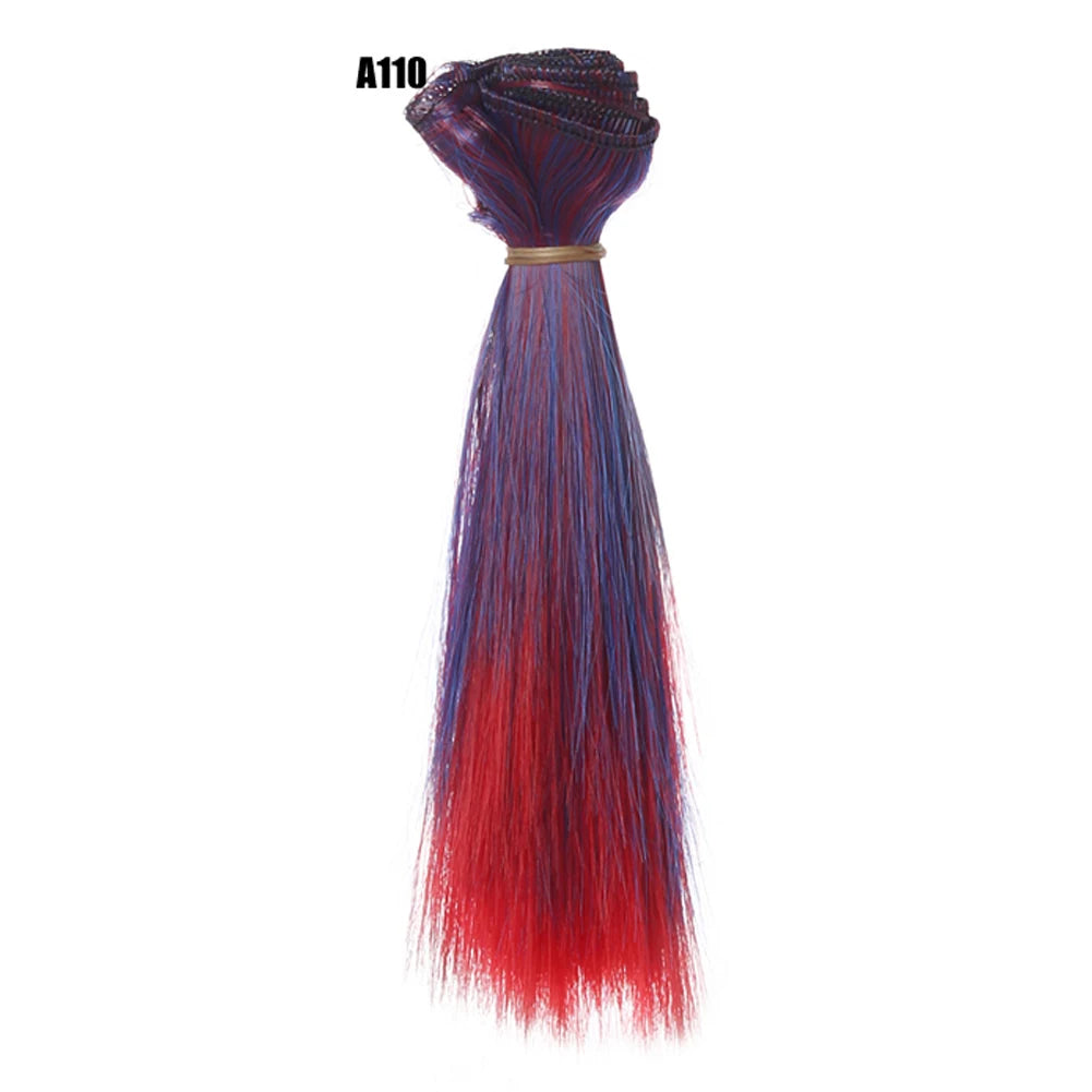 15CM Teil Doll Hair Cover, DIY Hairline For Kurhn Night Lolita Wig Synthetic Fiber Doll Wig, BJD High Temperature Silk Weft