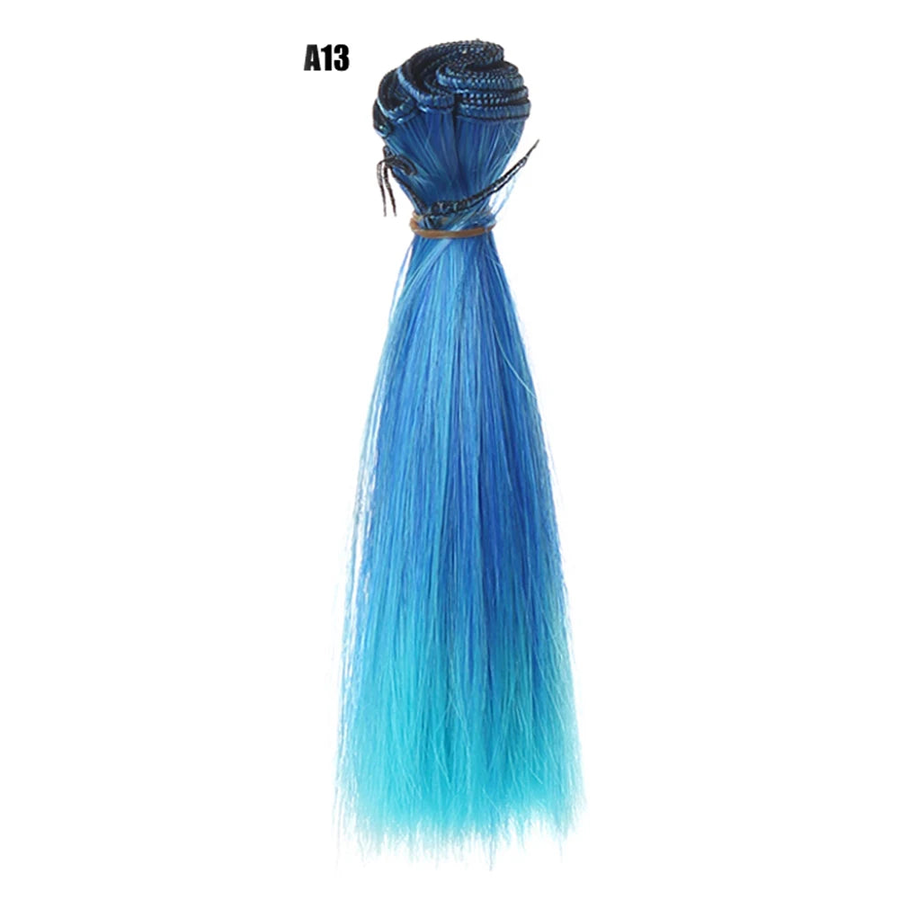 15CM Teil Doll Hair Cover, DIY Hairline For Kurhn Night Lolita Wig Synthetic Fiber Doll Wig, BJD High Temperature Silk Weft