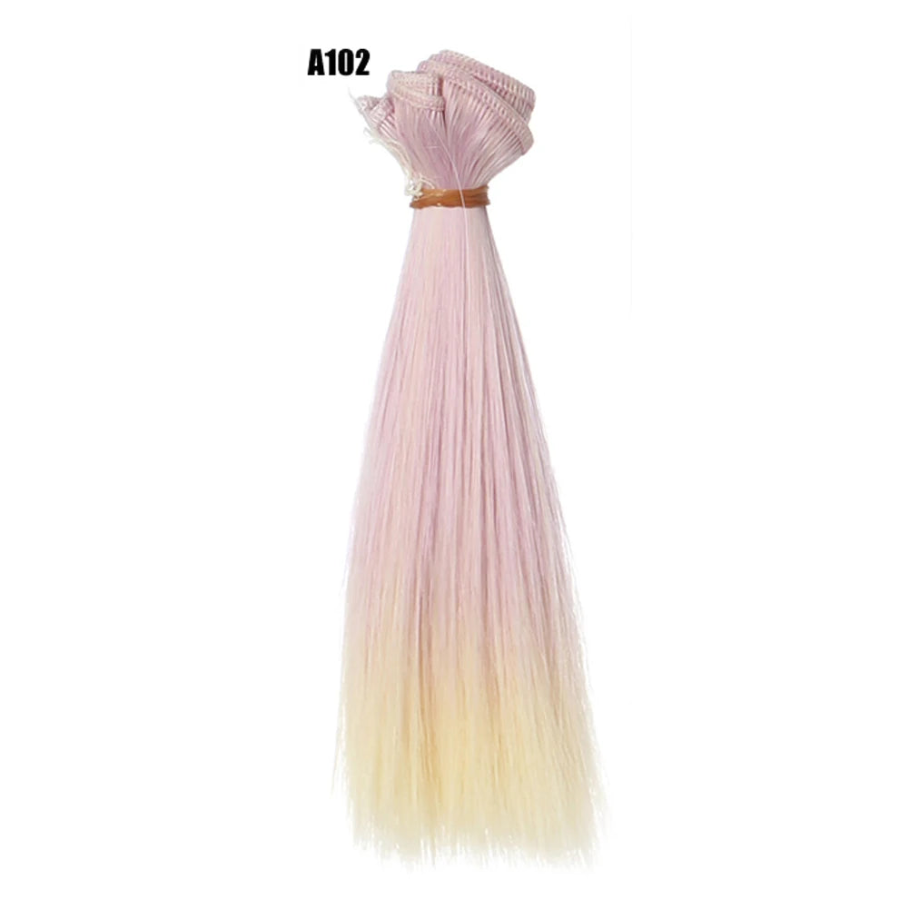 15CM Teil Doll Hair Cover, DIY Hairline For Kurhn Night Lolita Wig Synthetic Fiber Doll Wig, BJD High Temperature Silk Weft