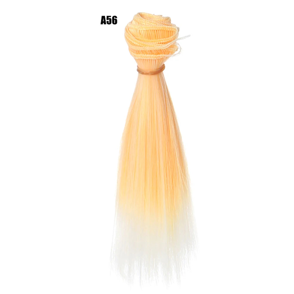 15CM Teil Doll Hair Cover, DIY Hairline For Kurhn Night Lolita Wig Synthetic Fiber Doll Wig, BJD High Temperature Silk Weft