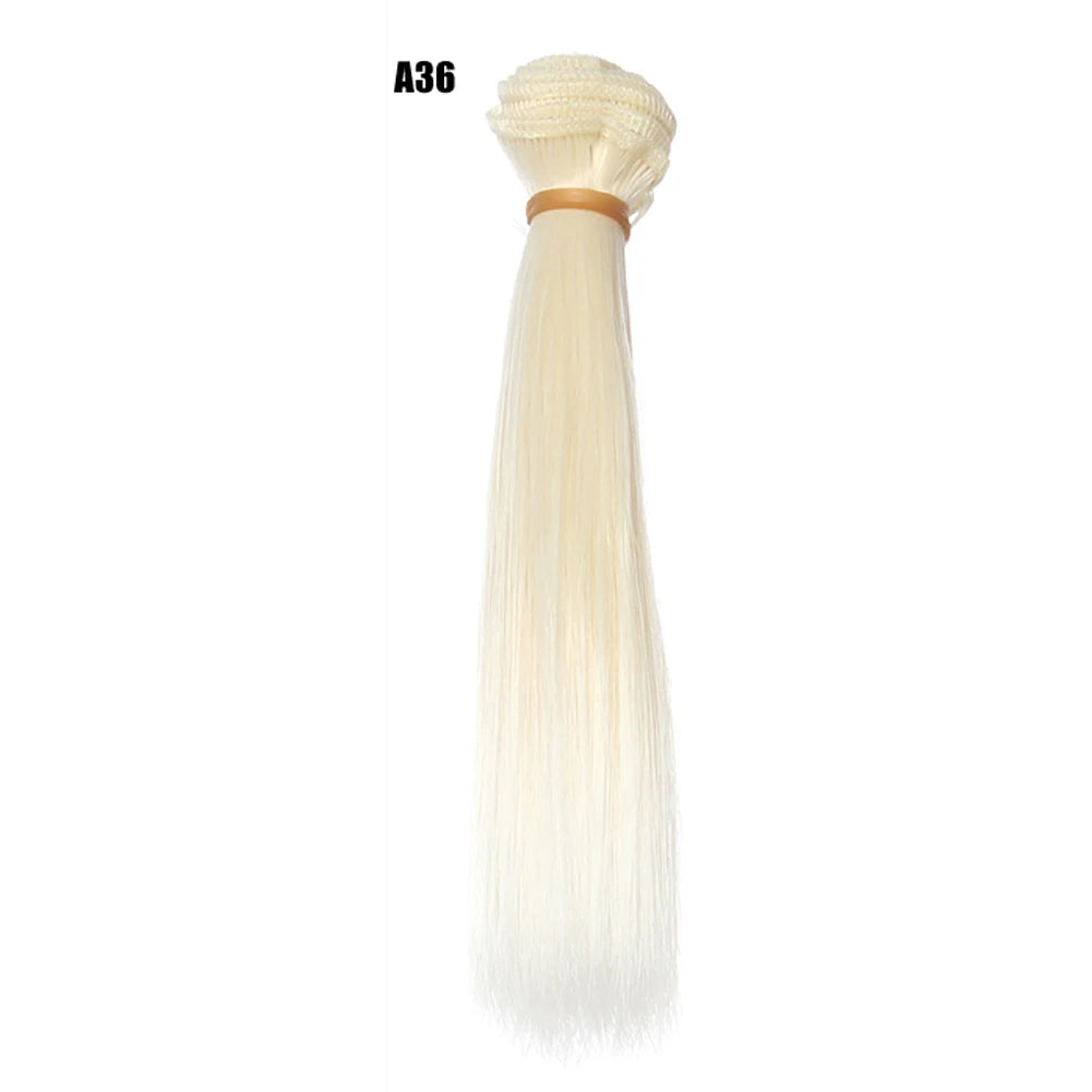 15CM Teil Doll Hair Cover, DIY Hairline For Kurhn Night Lolita Wig Synthetic Fiber Doll Wig, BJD High Temperature Silk Weft