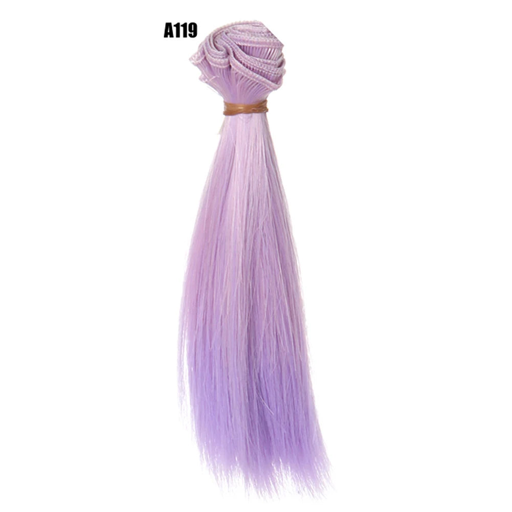 15CM Teil Doll Hair Cover, DIY Hairline For Kurhn Night Lolita Wig Synthetic Fiber Doll Wig, BJD High Temperature Silk Weft