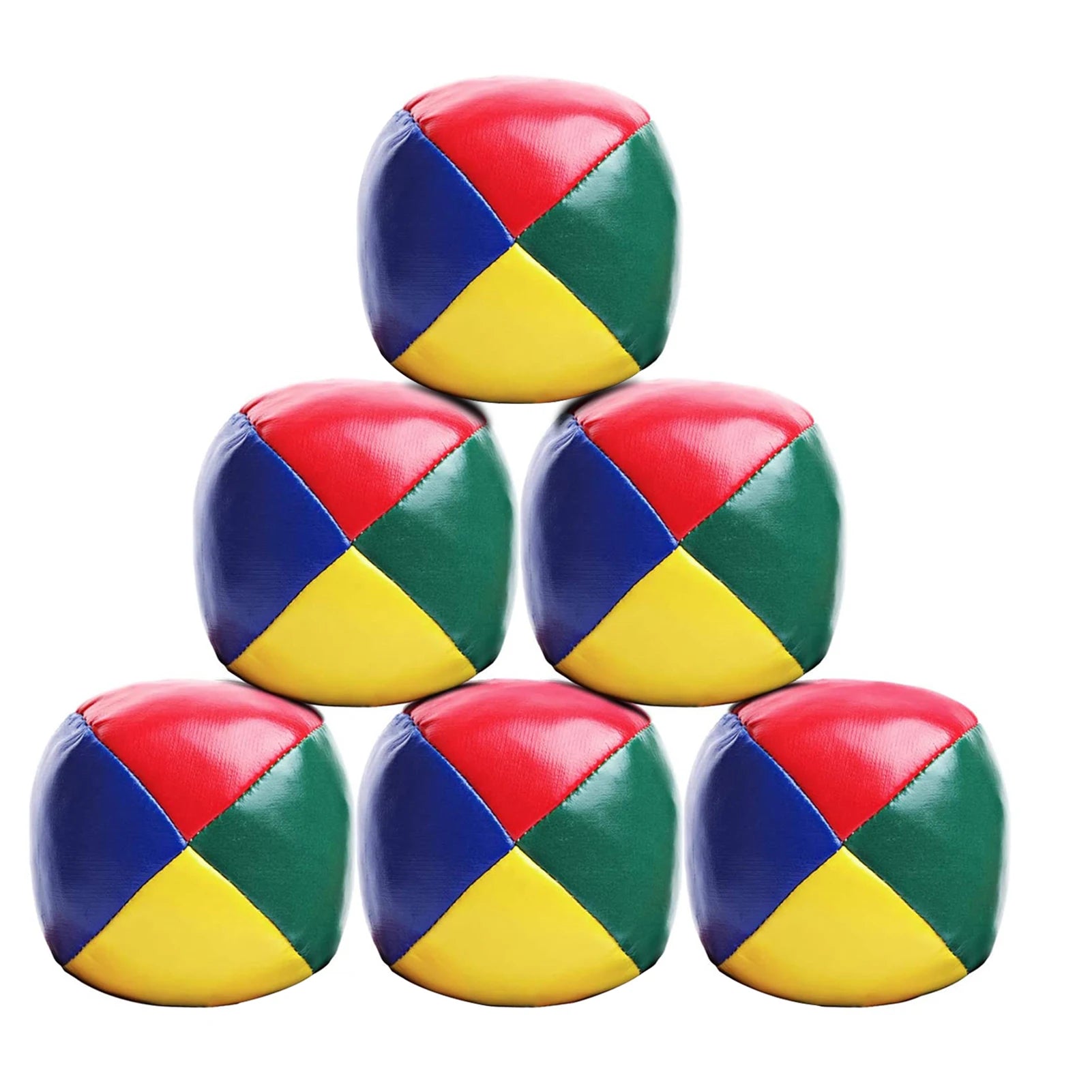 6PCS Juggling Balls Set For Beginners Smooth Durable Juggle Ball Durable Weighted Juggling Ball Kit