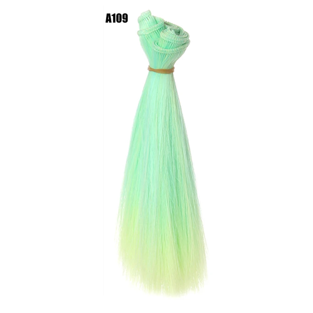 15CM Teil Doll Hair Cover, DIY Hairline For Kurhn Night Lolita Wig Synthetic Fiber Doll Wig, BJD High Temperature Silk Weft