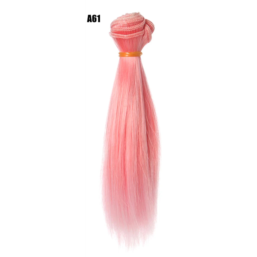 15CM Teil Doll Hair Cover, DIY Hairline For Kurhn Night Lolita Wig Synthetic Fiber Doll Wig, BJD High Temperature Silk Weft