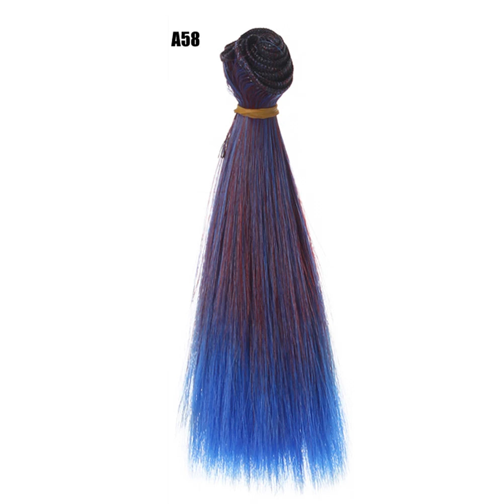 15CM Teil Doll Hair Cover, DIY Hairline For Kurhn Night Lolita Wig Synthetic Fiber Doll Wig, BJD High Temperature Silk Weft