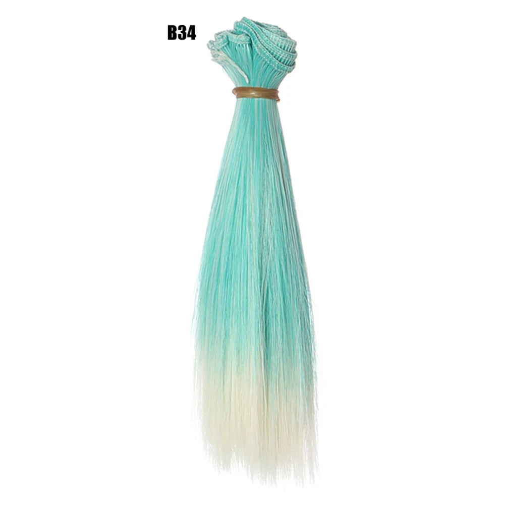 15CM Teil Doll Hair Cover, DIY Hairline For Kurhn Night Lolita Wig Synthetic Fiber Doll Wig, BJD High Temperature Silk Weft