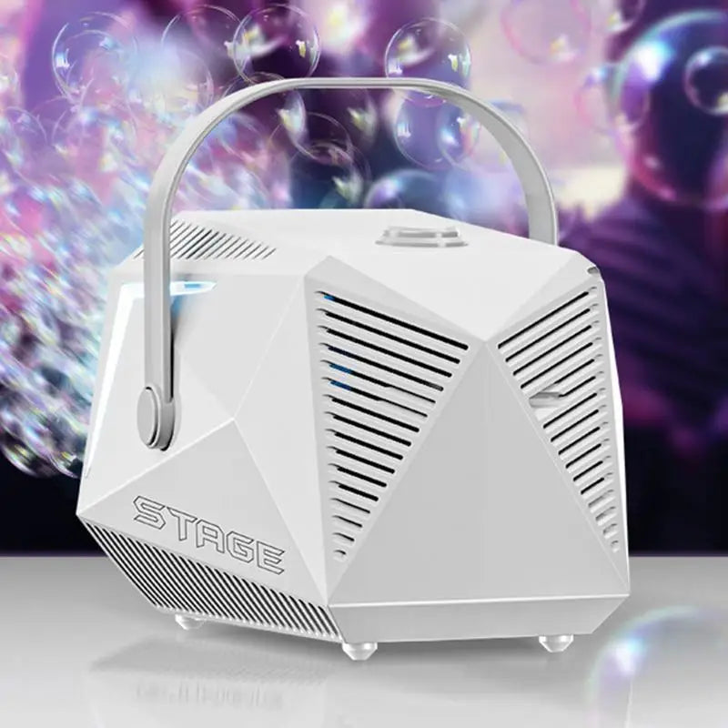 Electric Stage Bubble Maker Automatic Bubble Maker Large-Capacity Bubble Machine With Remote Control For Parties Wedding Birthda