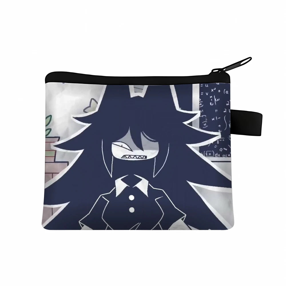 Fundamental Paper Education Mini Wallet Kids Cartoon Printed Purses Miss Circle Children Cute Coin Purse Anime  Money Bag Gifts