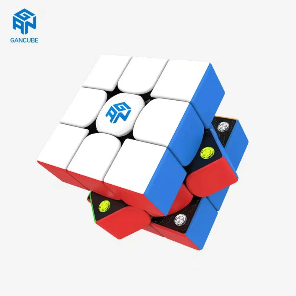 Puzzle Original GAN 356M Magnet Cube  stickerless 3x3x3 Speed cube Magnetic Professional Magic cube Educational Toy for Children