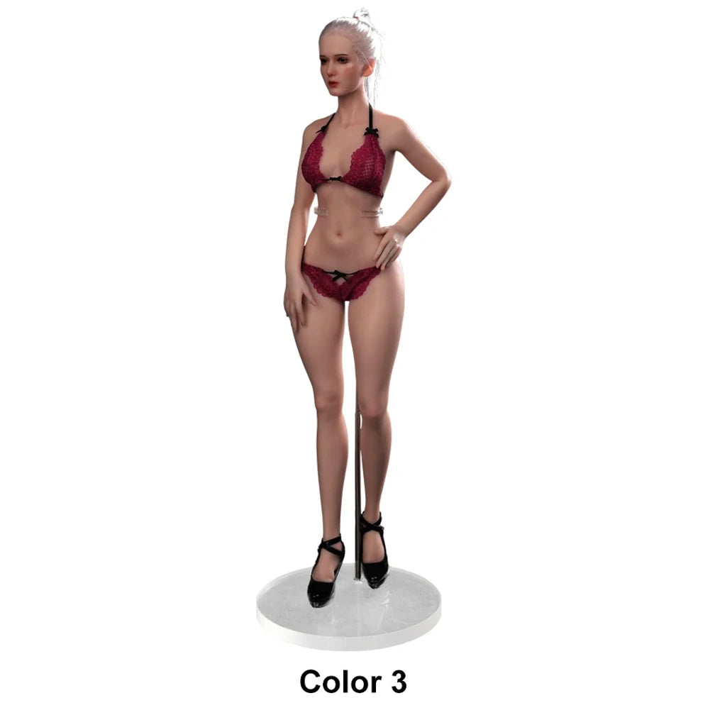 2.5kg Sexy Girl 60cm Sexy Human Shape Realistic Silicone Doll High-end Sexy Doll Collectible Model Doll Fashion DollSkeleton