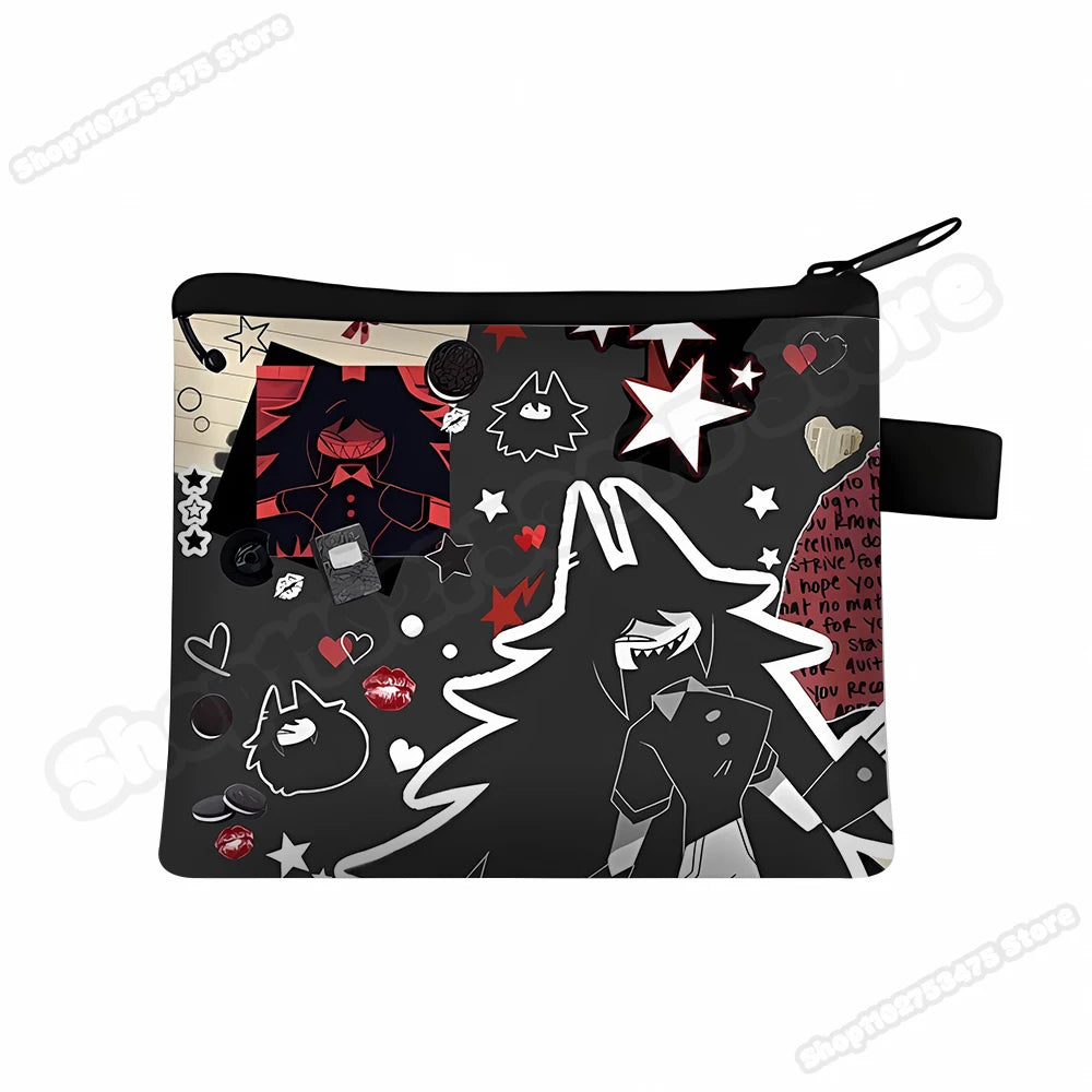 Fundamental Paper Education Mini Wallet Kids Cartoon Printed Purses Miss Circle Children Cute Coin Purse Anime  Money Bag Gifts