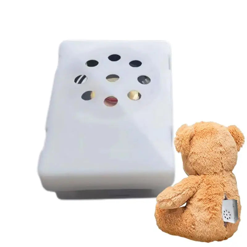 Voice Recorder for Stuffed Animal Mini Recording Device Sound Module for Doll Recordable Stuffed Animal Insert Square Toy Voice