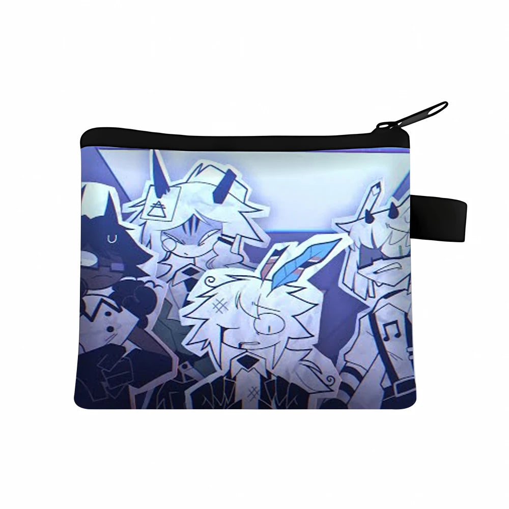 Fundamental Paper Education Mini Wallet Kids Cartoon Printed Purses Miss Circle Children Cute Coin Purse Anime  Money Bag Gifts