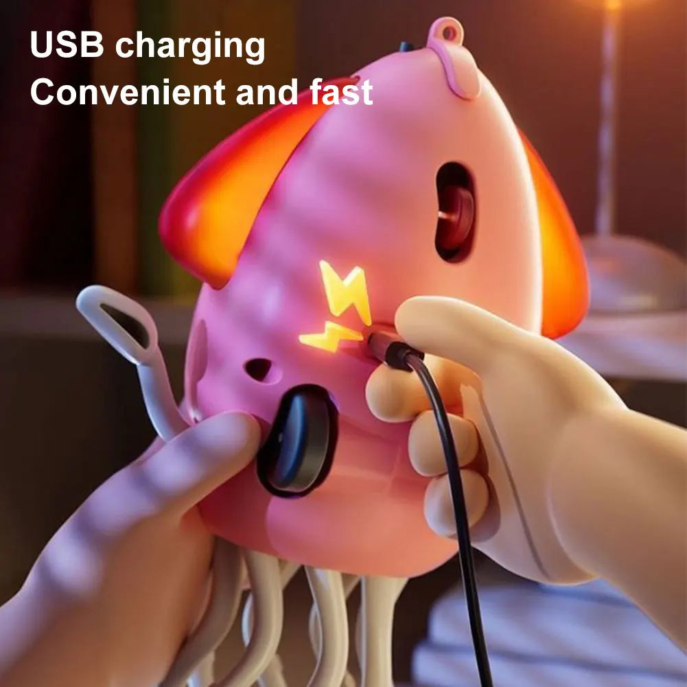 Electric Dancing Octopus Toy Crawling Dancing Automatic Obstacle Avoidance Sensor Toy With LED Music Toys Gift For Kids Baby