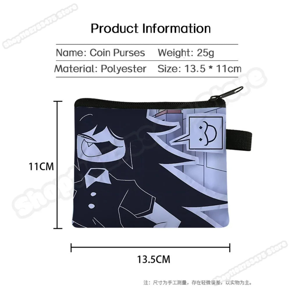 Fundamental Paper Education Mini Wallet Kids Cartoon Printed Purses Miss Circle Children Cute Coin Purse Anime  Money Bag Gifts