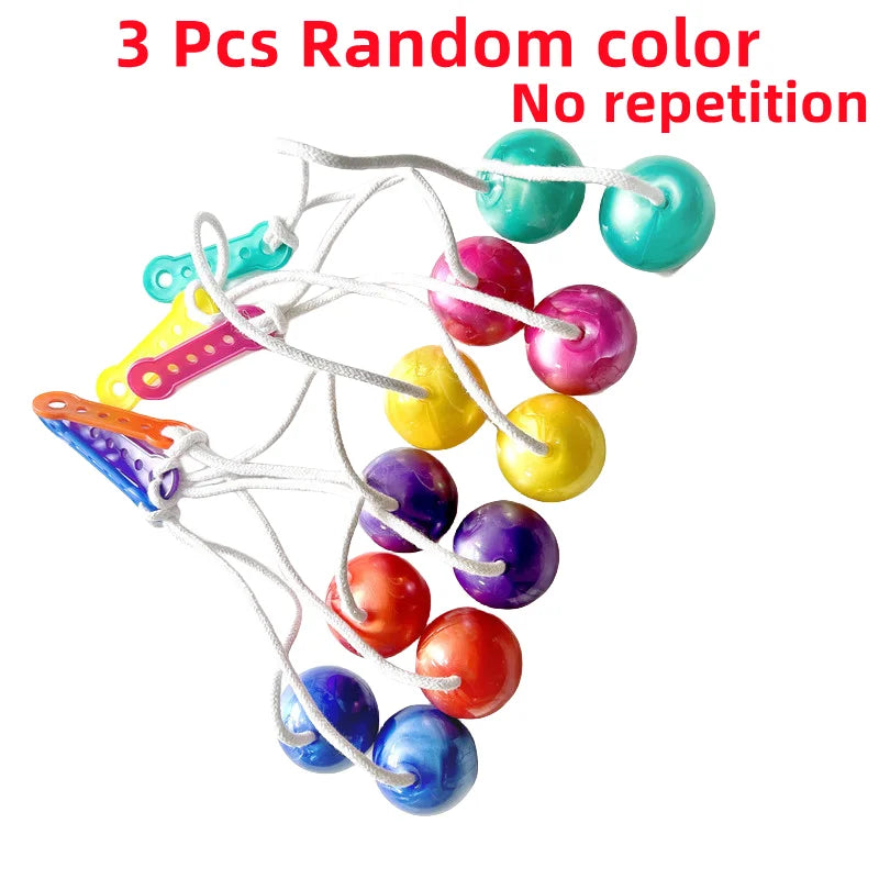 3 Pcs Collision Ball Toy Developing hands-on skills with children's sports balls Antistress Noise Maker Kid Party Favor Gift
