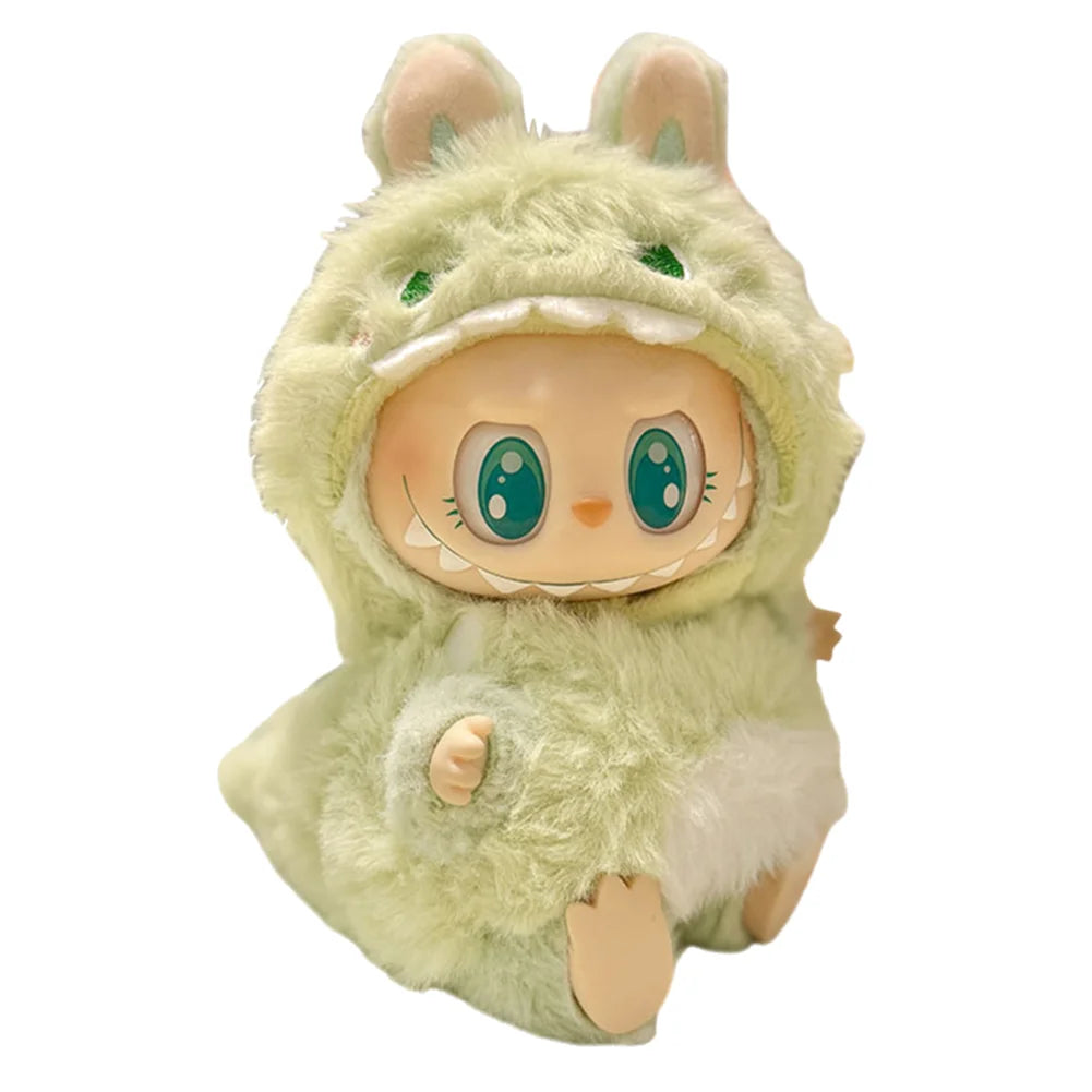 Mini Labubu Clothes Plush Doll Clothes Kawaii Doll Clothes Plush Doll Changing Clothes Dolll Clothes Suit Dolls Accessories Gift