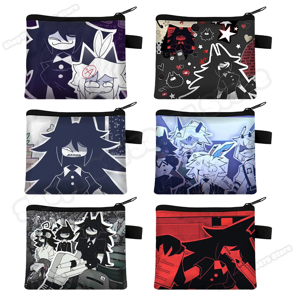 Fundamental Paper Education Mini Wallet Kids Cartoon Printed Purses Miss Circle Children Cute Coin Purse Anime  Money Bag Gifts