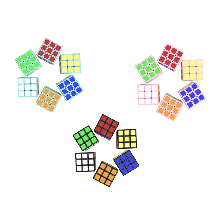 1 CM Mini cube 3x3x3 Miniature cube 3x3x3 Speed cube micro cube 3*3 fingertip cube Smallest cute cube 1cm Adult Education Toys