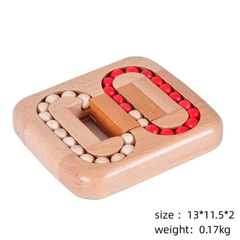 Adult Wooden Classical Puzzle Toy Kong Ming Lock Series Daquan Thinking Brain Game Digital Puzzle Luban Lock Children's Puzzle